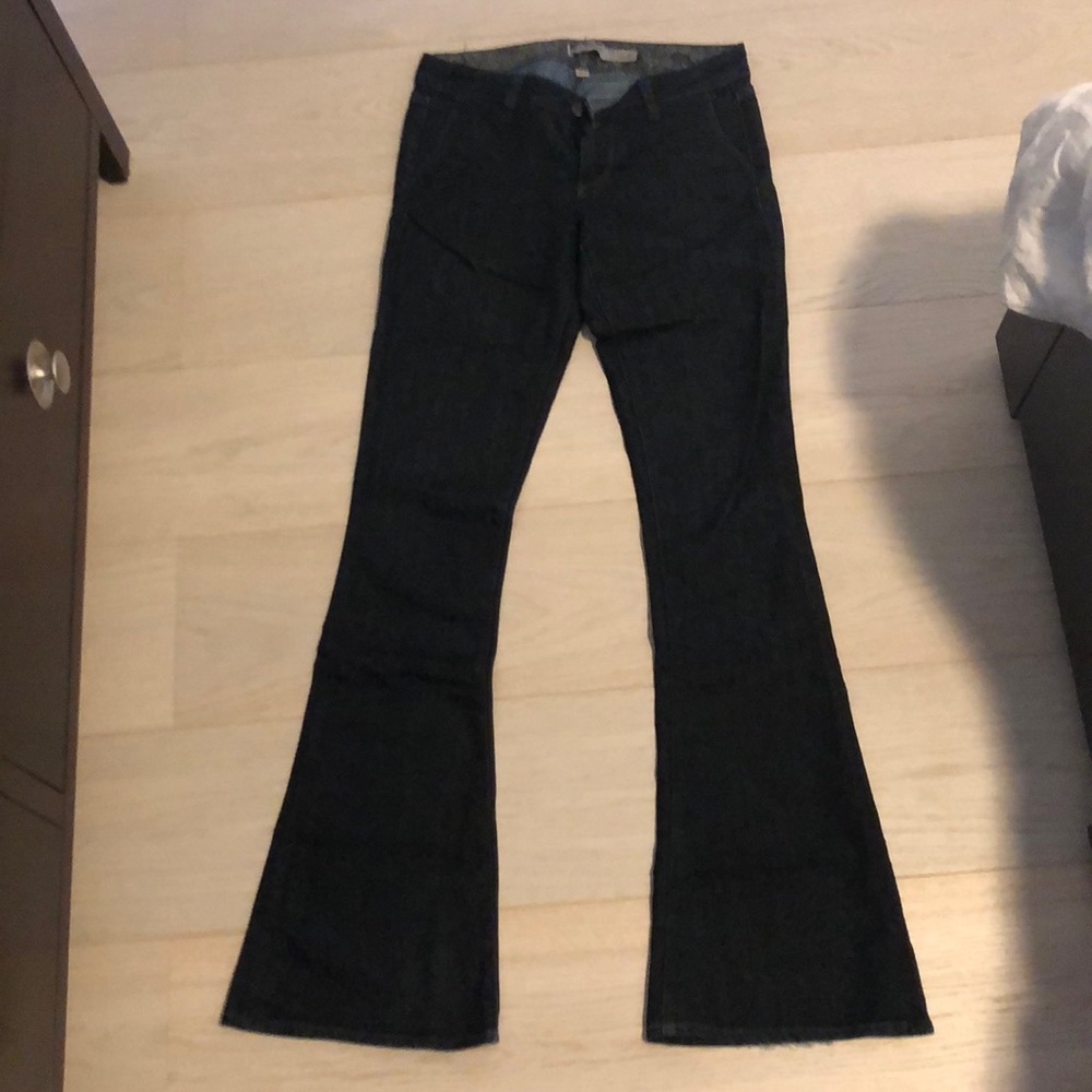 Paige Lou Lou size 27 dark flared denim